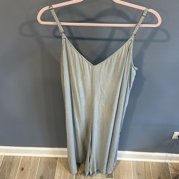 NWT Anthropologie Floreat Lily Floral Embroidered Wide Leg Jumpsuit - Picture 7 of 7